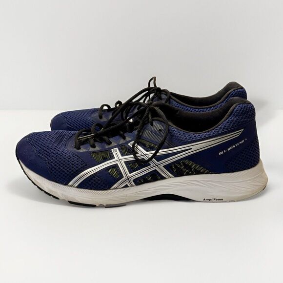 Asics Gel-Contend 5 Men’s Running Shoes – Blue Lace-Up (1011A256-401) Size 11 - Picture 6 of 9